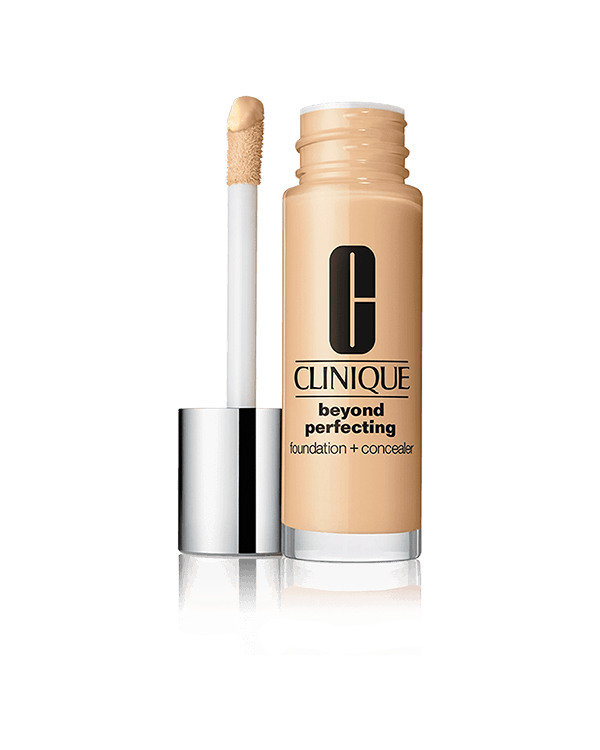 Beyond Perfecting&amp;trade; Foundation + Concealer, A foundation-and-concealer in one for a natural, beyond perfected look that lasts 24 hours.
